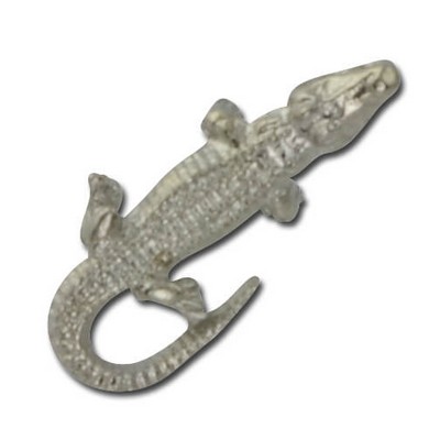 Stock Alligator Lapel Pin