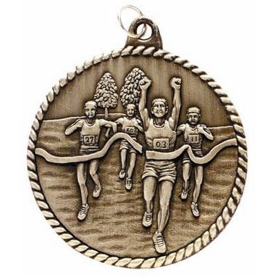 Medals, "Cross Country" - 2" High Relief