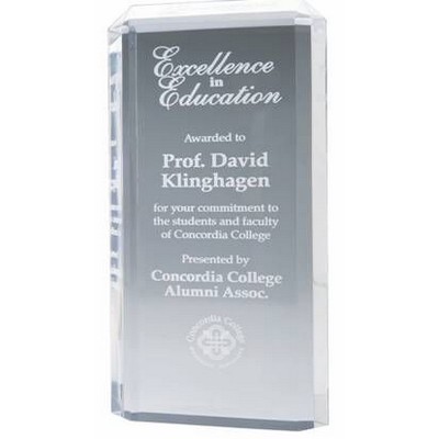 4 3/4" x 9 1/2" Clear Premier Acrylic