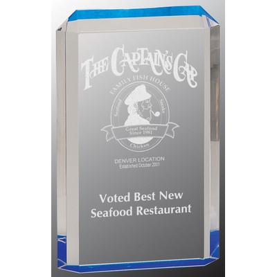 Blue Premier Acrylic Award