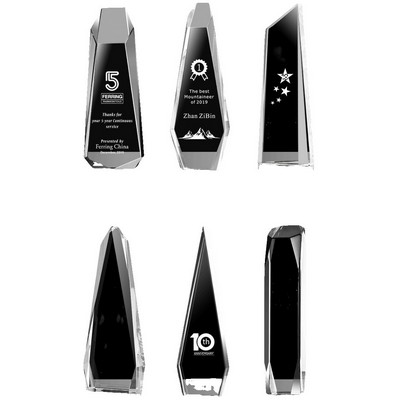 10" Optical Crystal Wedge Tower