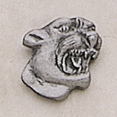 Cougar Head Marken Design Cast Lapel Pin (Up to 5/8")