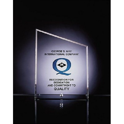 Cantebury Slant Rectangle Award (6"x8")