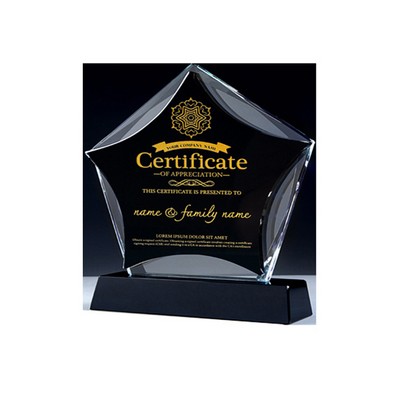 Premium Crystal Achievement Award