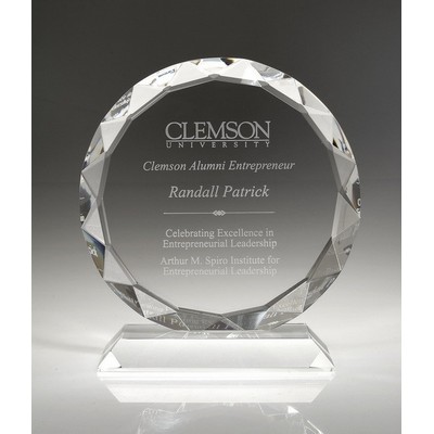 Large Crystal Sunflower Award