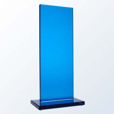 9'' Blue Honorary Rectangle Award