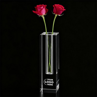 Crystal Bud Vase