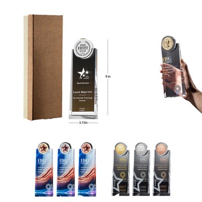 Creative Crystal Trophy