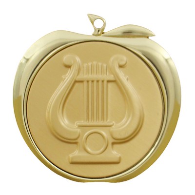 Music Lyre Apple Medal