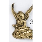 Seated Angel w/Book Stock Casting Lapel Pin