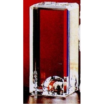 Crystal Series 2¾"x2¼"x6" Crystal World Tower Award