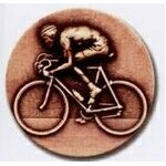 Newport Mint Stock Medal - 1 1/2" (Bicycling)