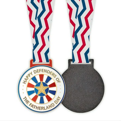 Soft Enamel Single Sided Medal