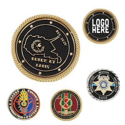 Soft Enamel Challenge Coins