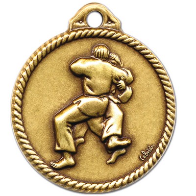 Stock Heritage Line Event Medal Judo