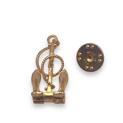 Anchor 3 Lapel Pin