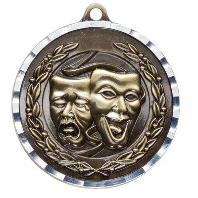 Drama Diamond Cut Medal