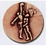 Newport Mint Medal - 2 1/2" (Basketball Male)