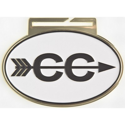 Medals,"CC" - Oval 3-1/4" x 2-3/8" With Olympic Ribbon
