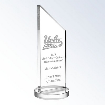Advantage Optic Crystal Award (3-3/8"x 8-3/8")
