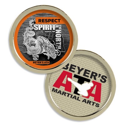 1.75" Plain Edge Silver Coin