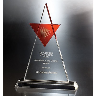 Encounter Optic Crystal Award (9" x 7")