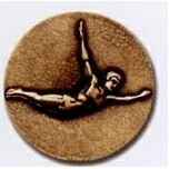Newport Mint Medal - 2 1/2" (Diving Male)