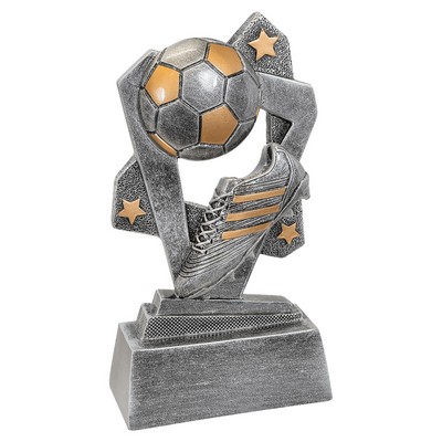 Soccer Triumph Resin Award - 5 1/2"
