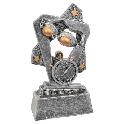 Swimming Triumph Resin Award - 5 1/2"