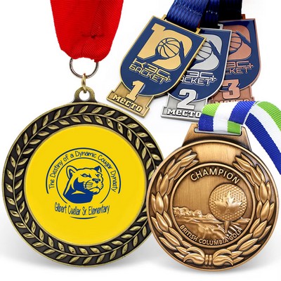 Custom 3D Metal Award Medal