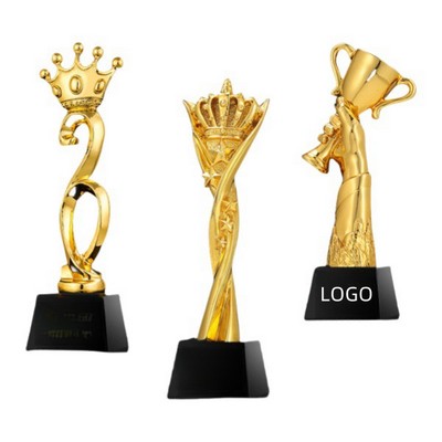 Golden Trophy For Competition