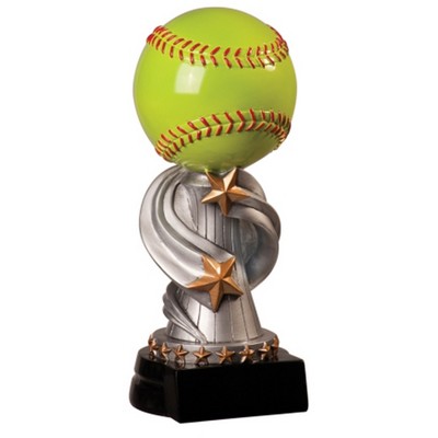 5¾" Softball Encore Resin Trophy