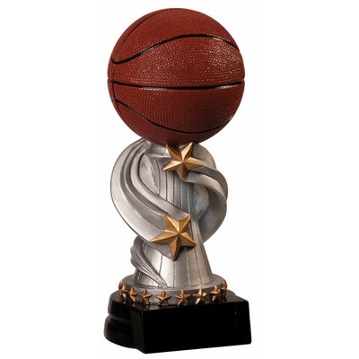 Basketball Encore Resin Award - 7" Tall