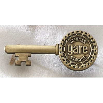 Series 3565 Economical Antique Iron Lapel Pin (Up to 3/4")