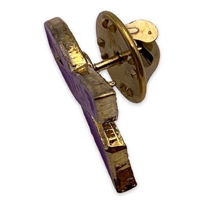 Lupus Awareness Ribbon Lapel Pin