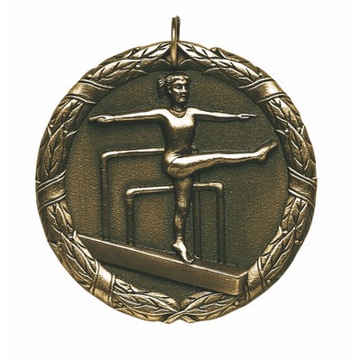 Medal, "Female Gymnastics" - 2"