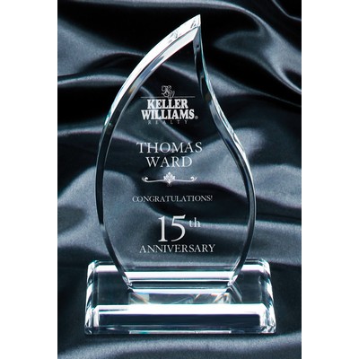 Clear Flame Acrylic on Base