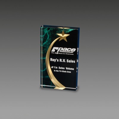 Carved Star™ Award (4½"x6 3/4"x1¼")