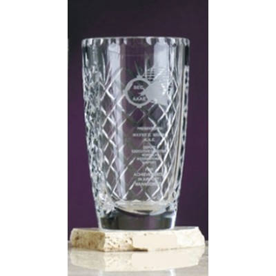 7¾" Executive Crystal Vase