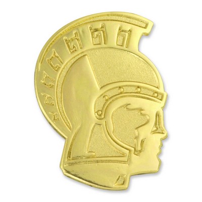 Trojan Mascot Chenille Lapel Pin
