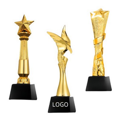 Award Celebration Golden Trophy