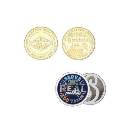 1.5" Custom Zinc Alloy Challenge Coin