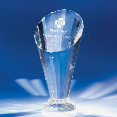 Phonograph Crystal Award 5"H