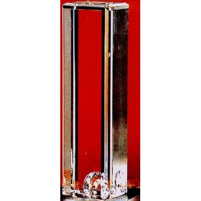 Crystal Series 2 3/4"x2 1/4"x10" Crystal World Tower Award