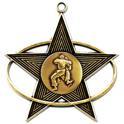 Stock All-Star 3" Medal- Judo