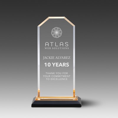 MirrorCorners Award™ (4"x7½"x1½")