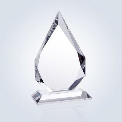 Prestige Flame Large Optic Crystal Award