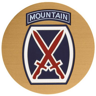 10th Mountain Division Medallion