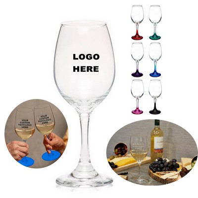Personalized Glassware Stemmed Wine Glass Cup for Events Weddings
