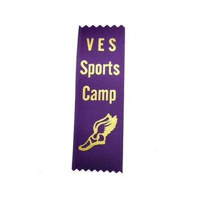 Custom Flat Ribbon w/ Pinked Edge (1 5/8"x 5")